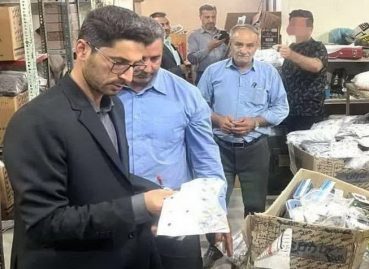 شناسایی یک کارگاه تولید قطعات تقلبی با بستهبندی ایرانخودرو