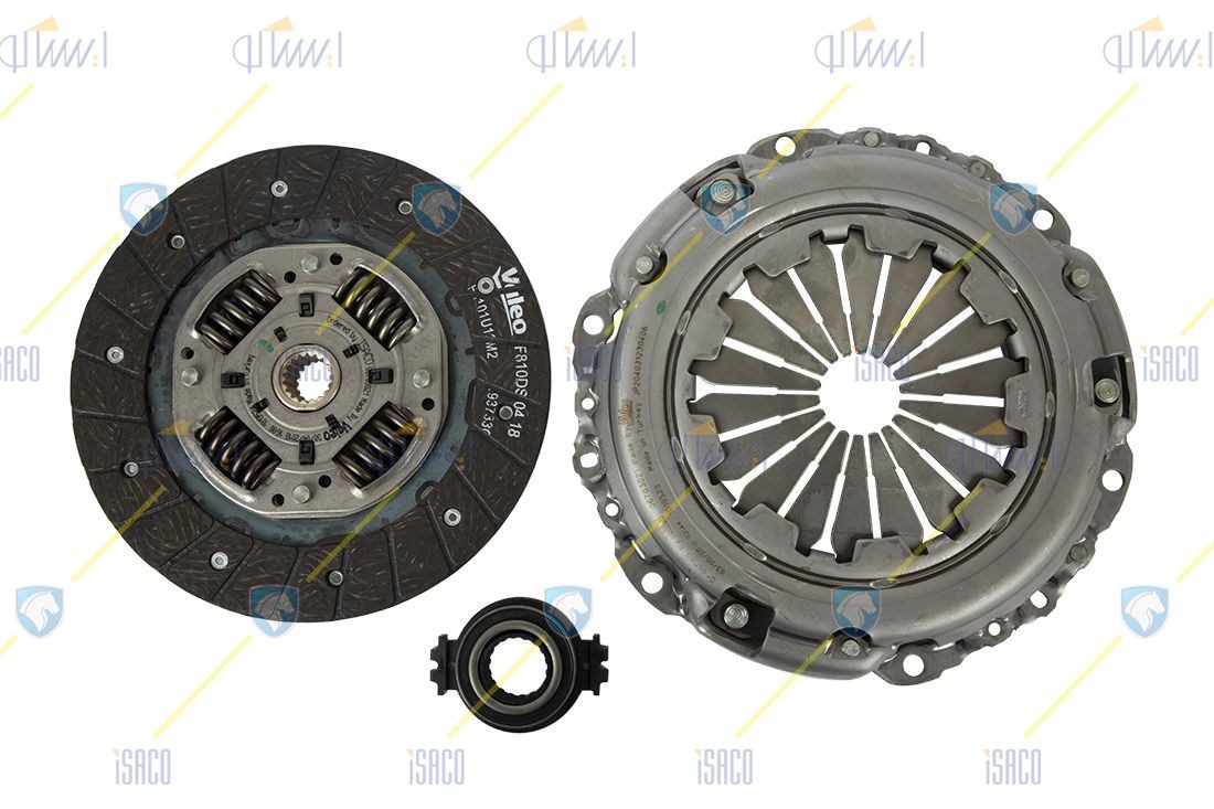 کیت کامل کلاچ پری دمپر(چهارفنردوبل)-(موتورXU7-EF7-گیربکسBE)
